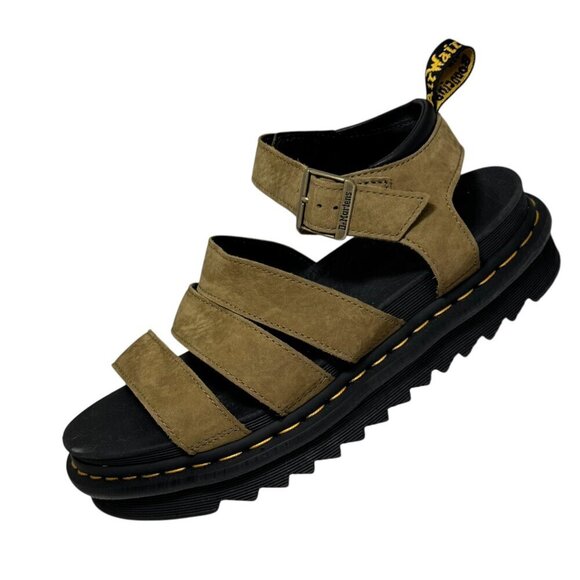 Dr. Martens Women's Blaire Fisherman Sandal Muted Olive - Women's Size 10 - 11 - Picture 1 of 7